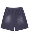 PUSH Sun Fade Raw Edge Cotton Shorts ODMPOD