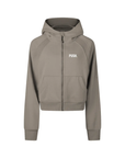 Cropped Zip-Through Hoodie ODMPOD