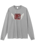 LOVELY, Vintage Washed Long Sleeve T-Shirt ODMPOD