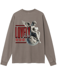 LOVELY, Vintage Washed Long Sleeve T-Shirt ODMPOD