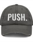 Distressed Dad PUSH Hat (Embroidery) Printify