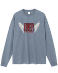 LOVELY, Vintage Washed Long Sleeve T-Shirt ODMPOD