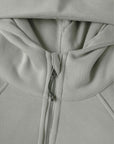 Cropped Zip-Through Hoodie ODMPOD
