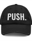 Distressed Dad PUSH Hat (Embroidery) Printify