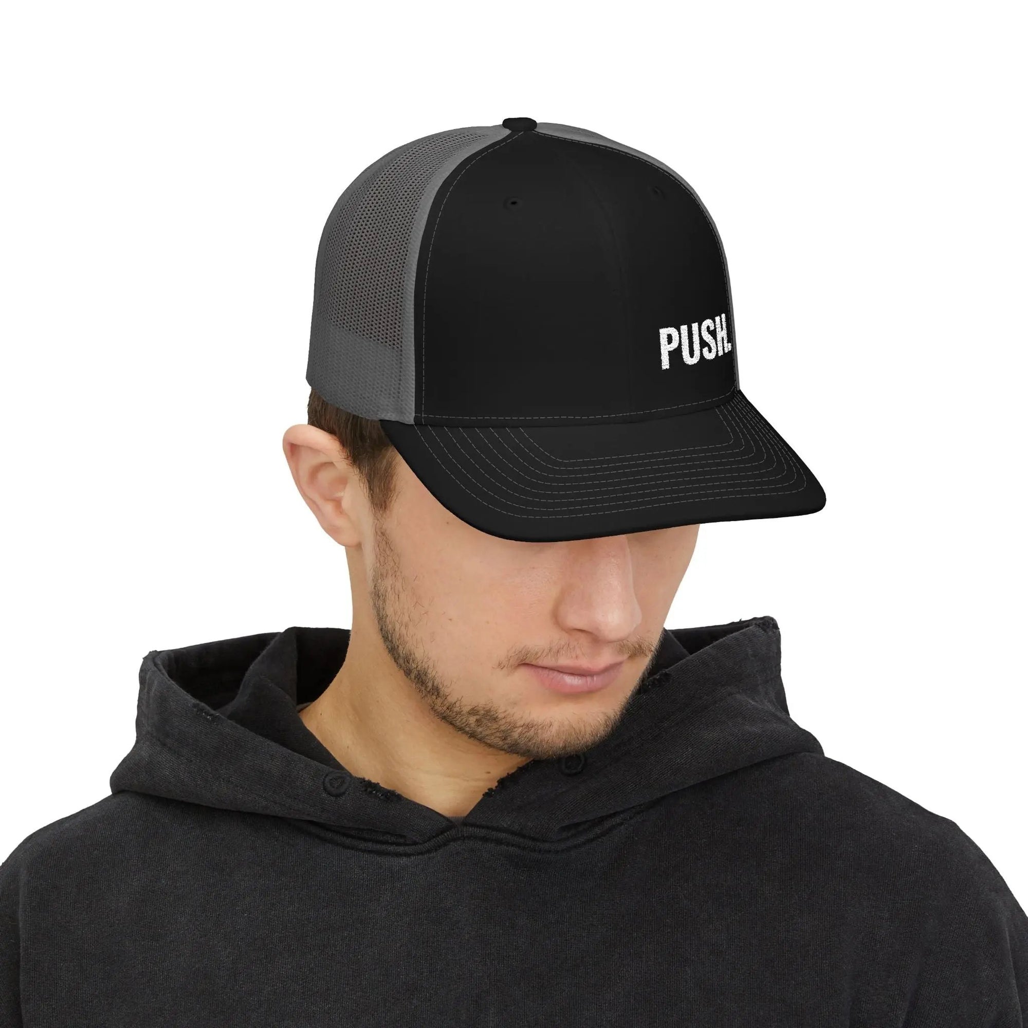 Snapback PUSH Trucker Cap (Embroidery) ODMPOD