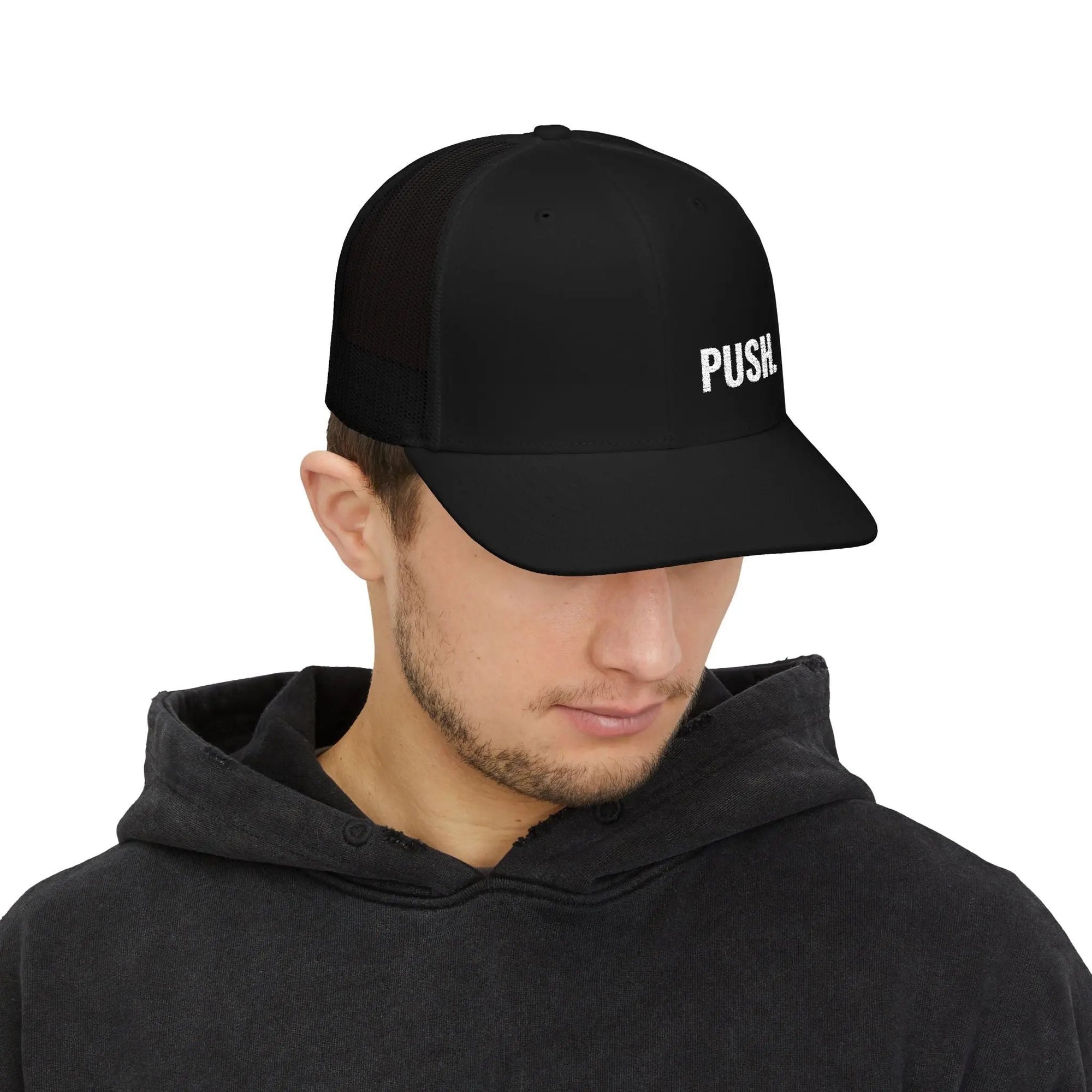 Snapback PUSH Trucker Cap (Embroidery) ODMPOD