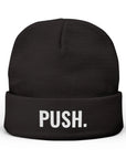 PUSH Knit Beanie (Embroidery) - PUSH.
