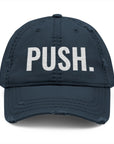 Distressed Dad PUSH Hat (Embroidery) Printify