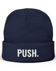 PUSH Knit Beanie (Embroidery) - PUSH.
