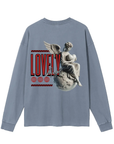 LOVELY, Vintage Washed Long Sleeve T-Shirt ODMPOD