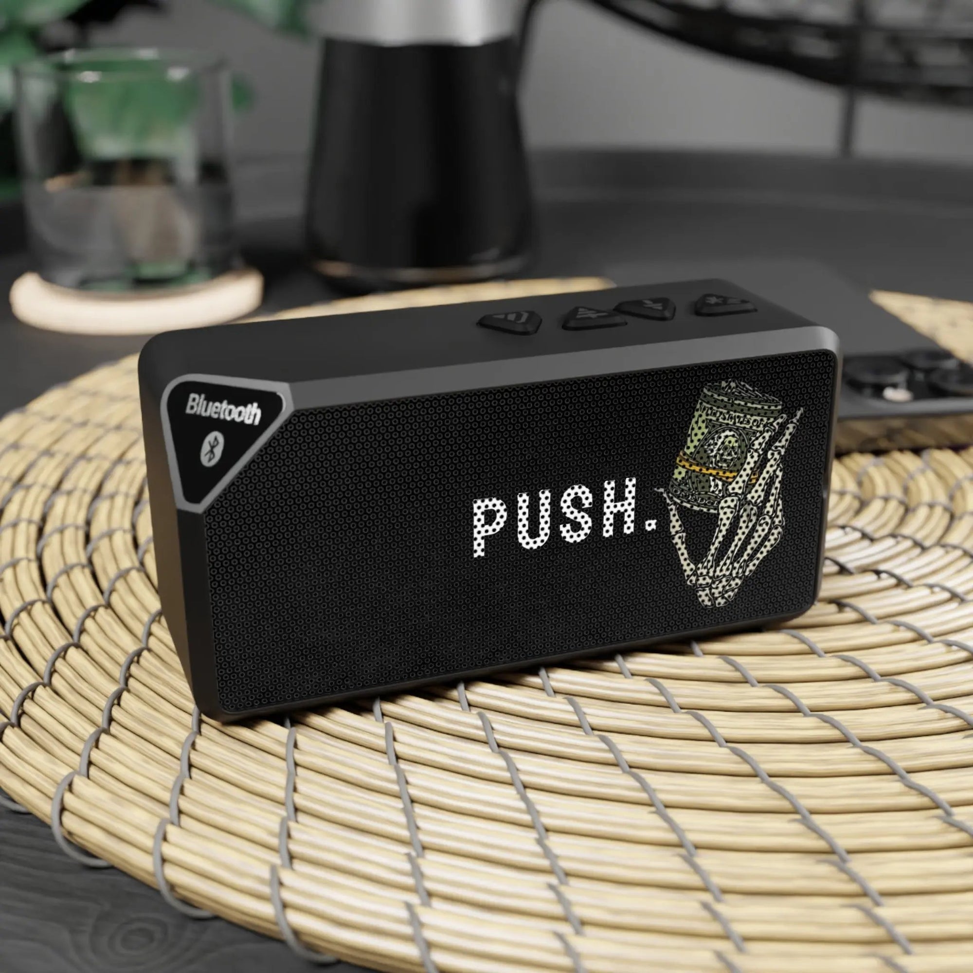 Wireless PUSH Bluetooth Speaker Printify