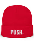 PUSH Knit Beanie (Embroidery) - PUSH.