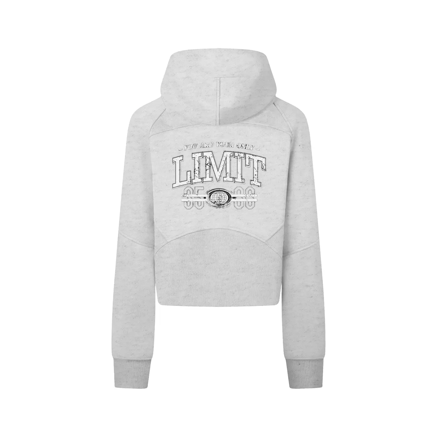 Cropped Zip-Through Hoodie ODMPOD