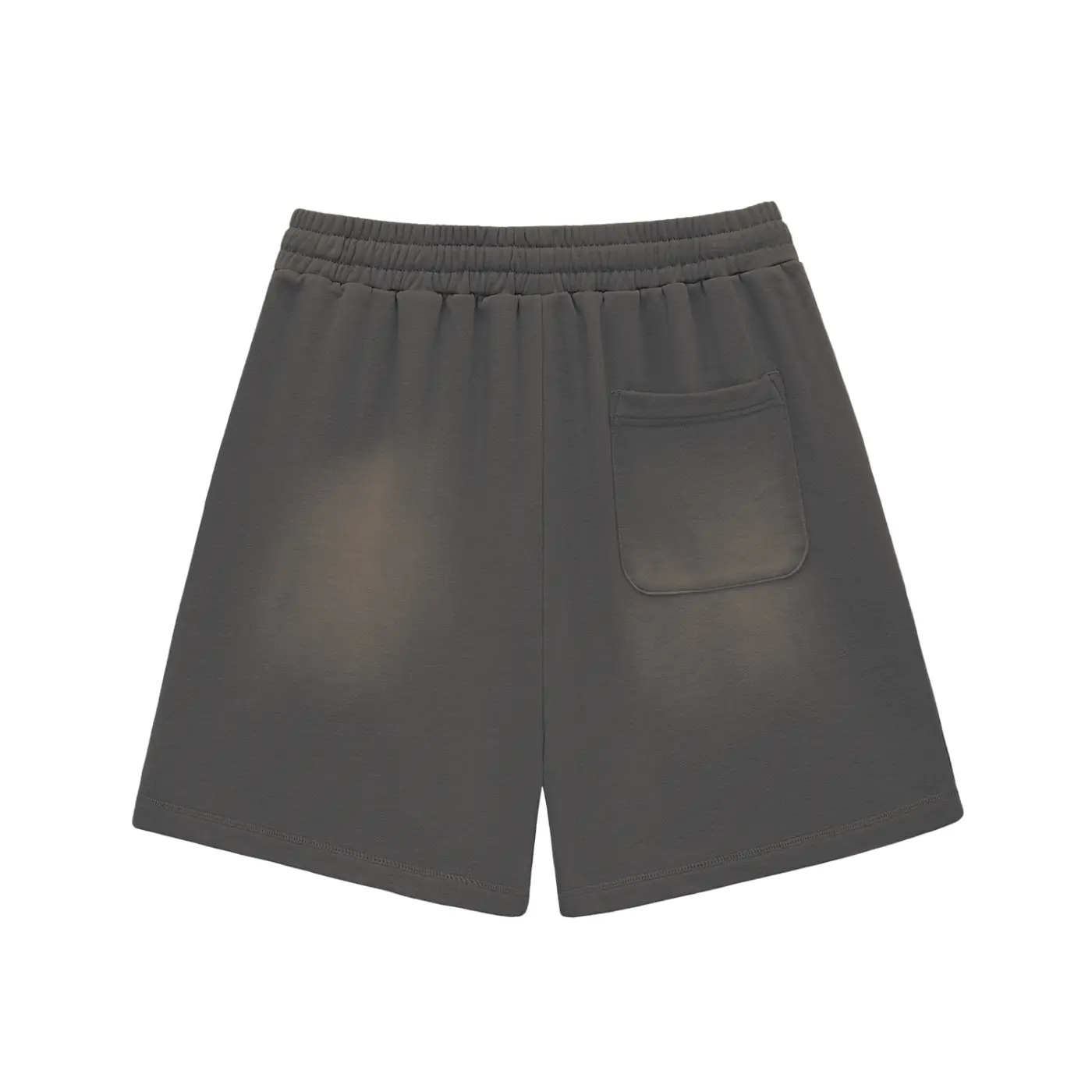 PUSH Sun Fade Raw Edge Cotton Shorts ODMPOD