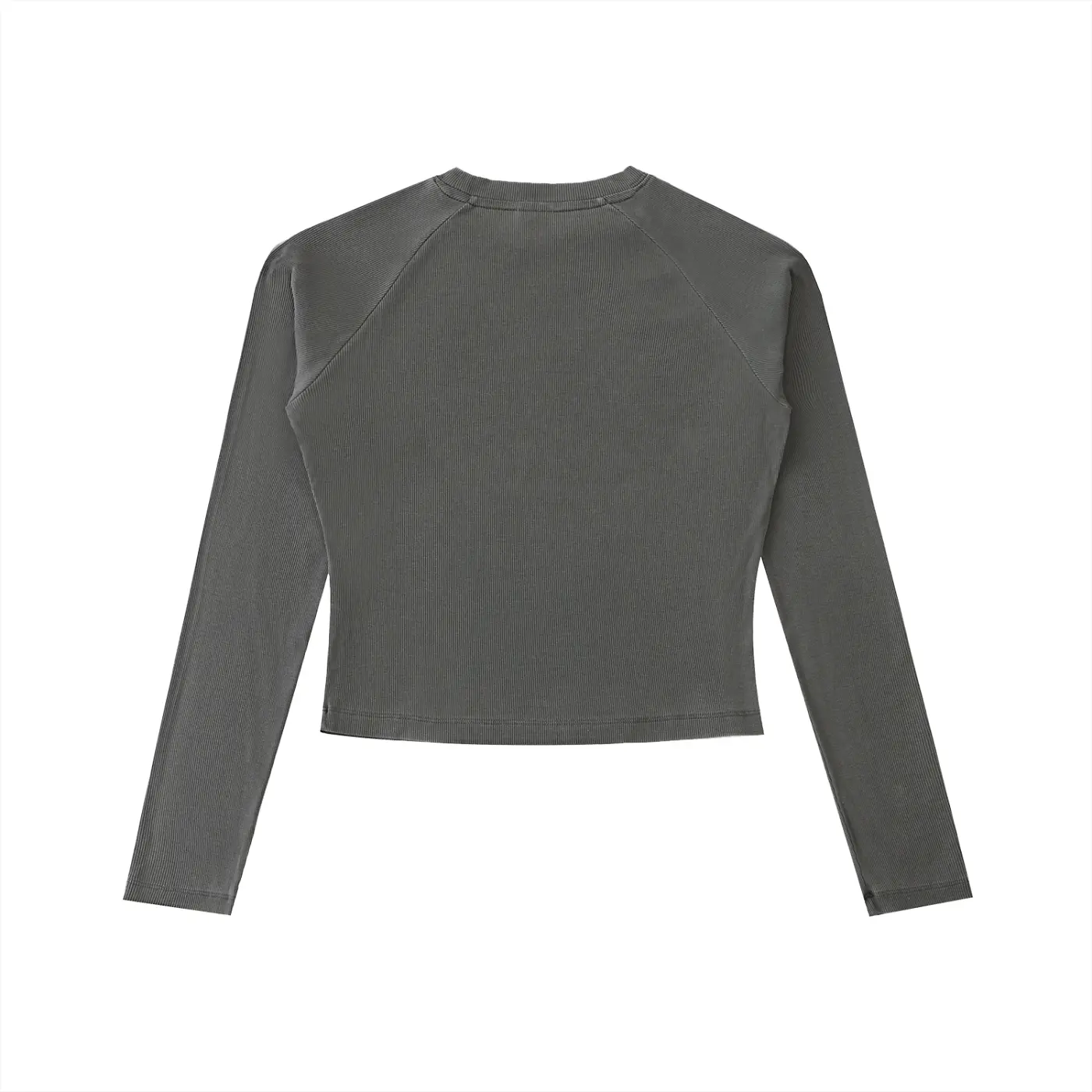 PUSH Raglan Long Sleeve Slim T-Shirt ODMPOD