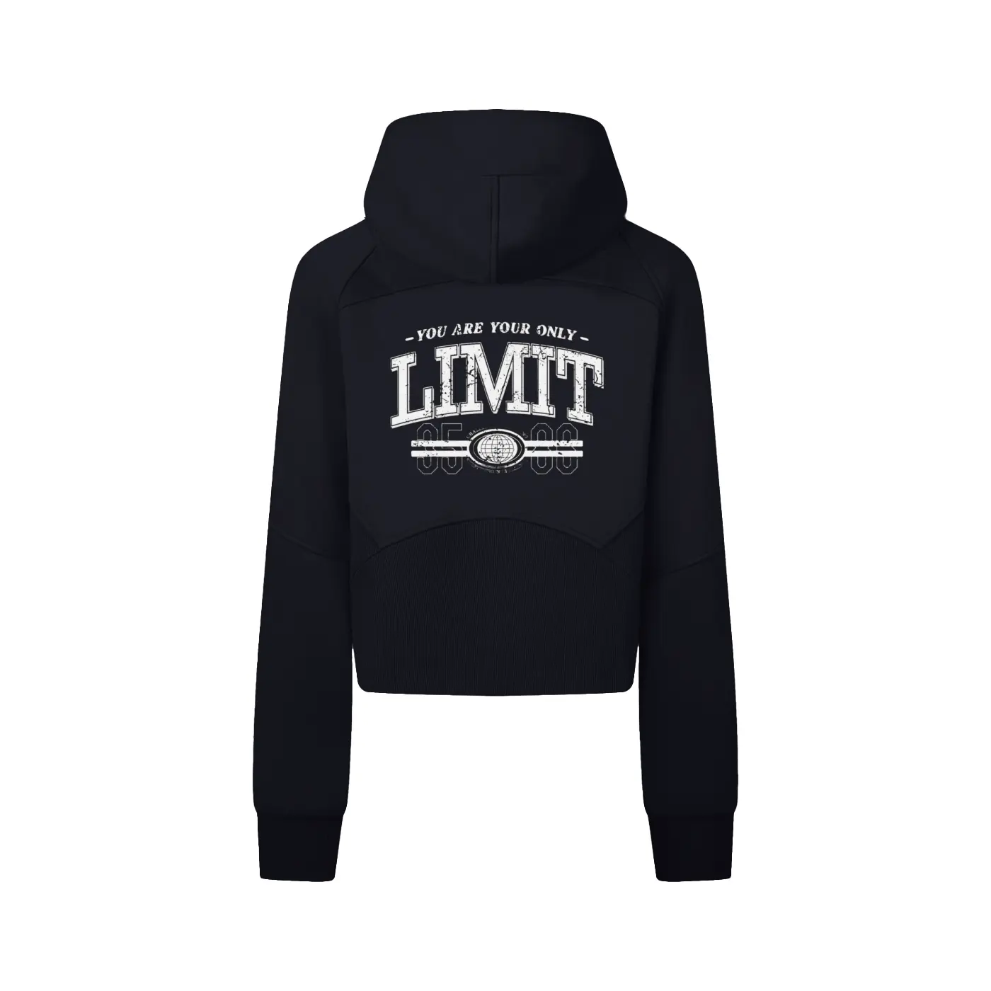 Cropped Zip-Through Hoodie ODMPOD