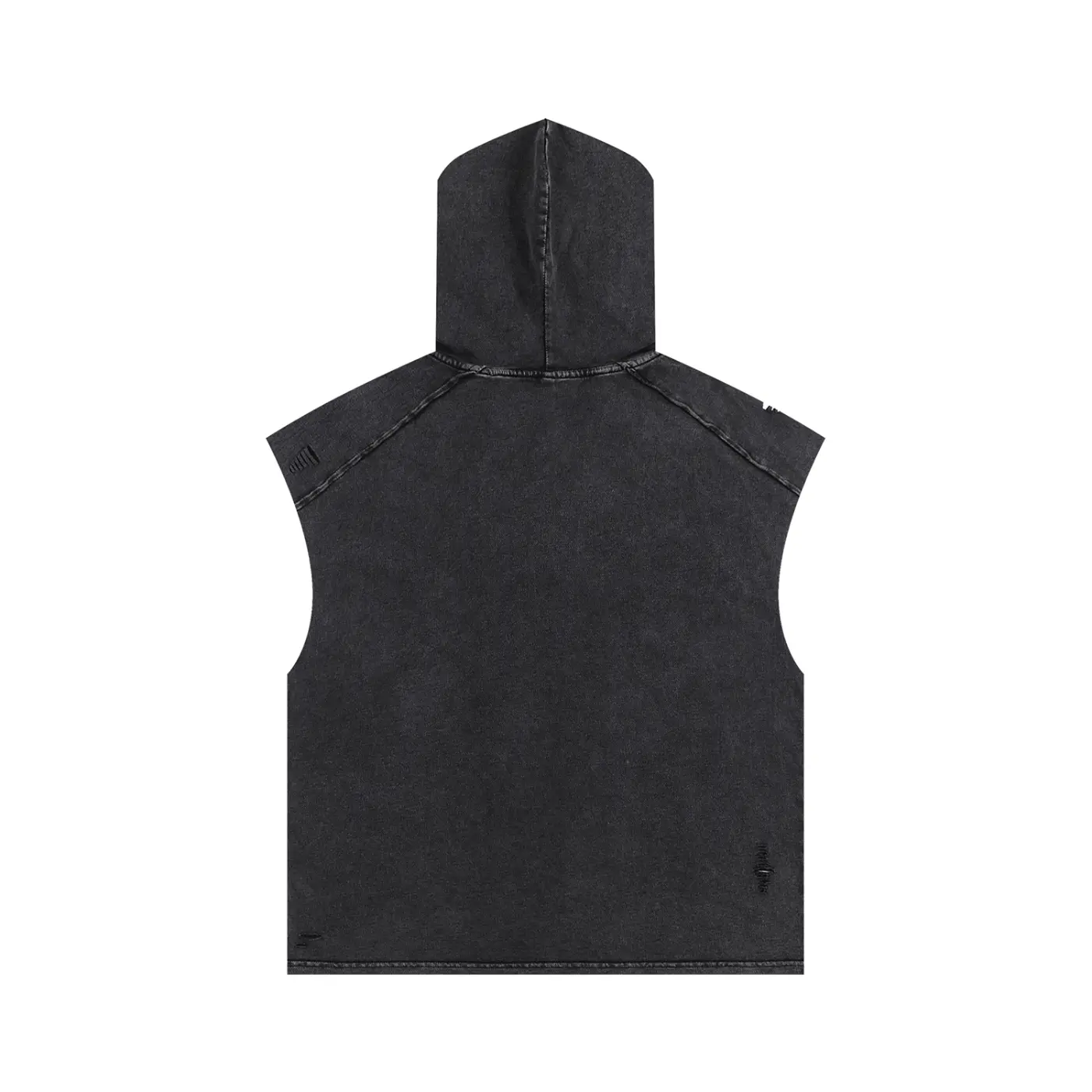 PUSH Snow Washed Hooded Tank Top ODMPOD