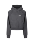 Cropped Zip-Through Hoodie ODMPOD