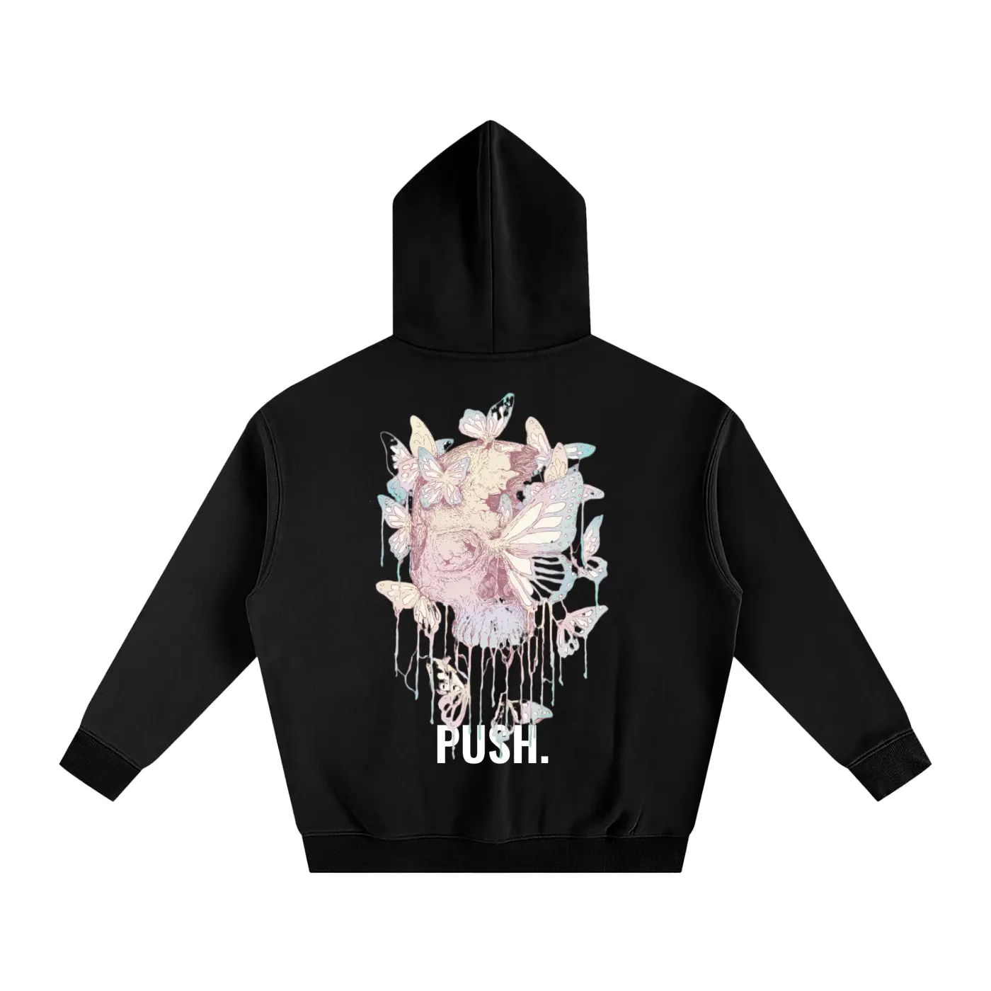 Final Breath Oversize Fleeced Hoodie ODMPOD