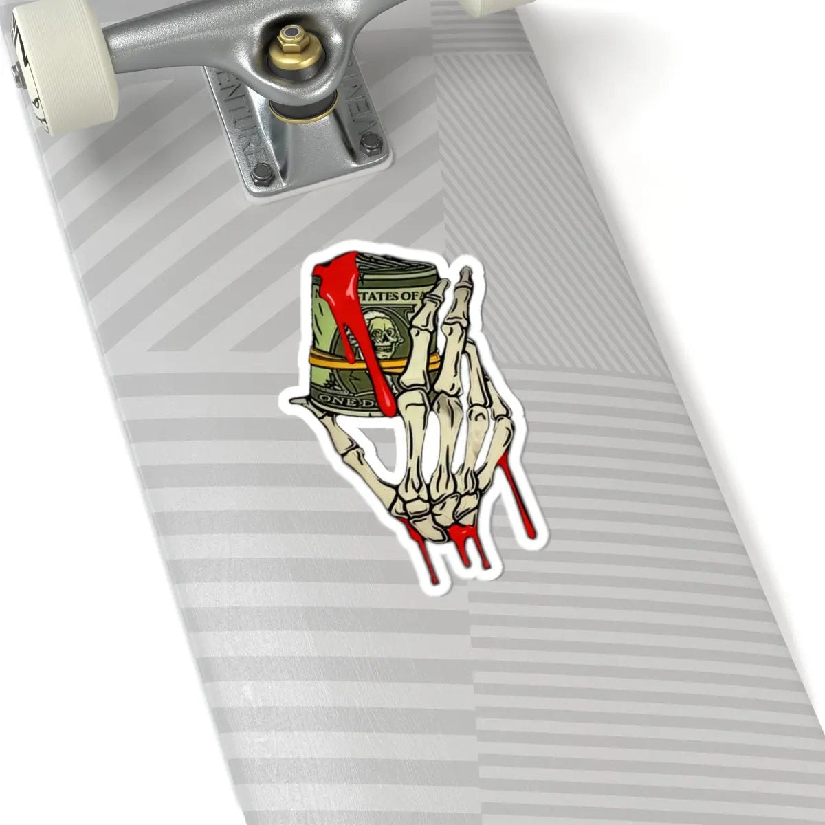 PUSH Blood Money Stickers Printify