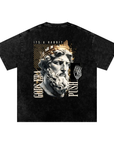 STATUE Snow Washed Oversized Cotton T-Shirt ODMPOD
