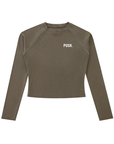 PUSH Raglan Long Sleeve Slim T-Shirt ODMPOD