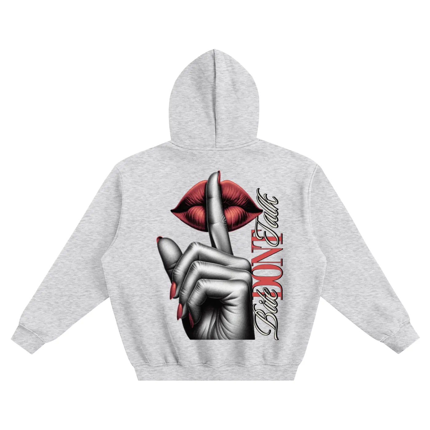 Cherry Kiss Fleeced Boxy Hoodie ODMPOD