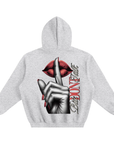 Cherry Kiss Fleeced Boxy Hoodie ODMPOD