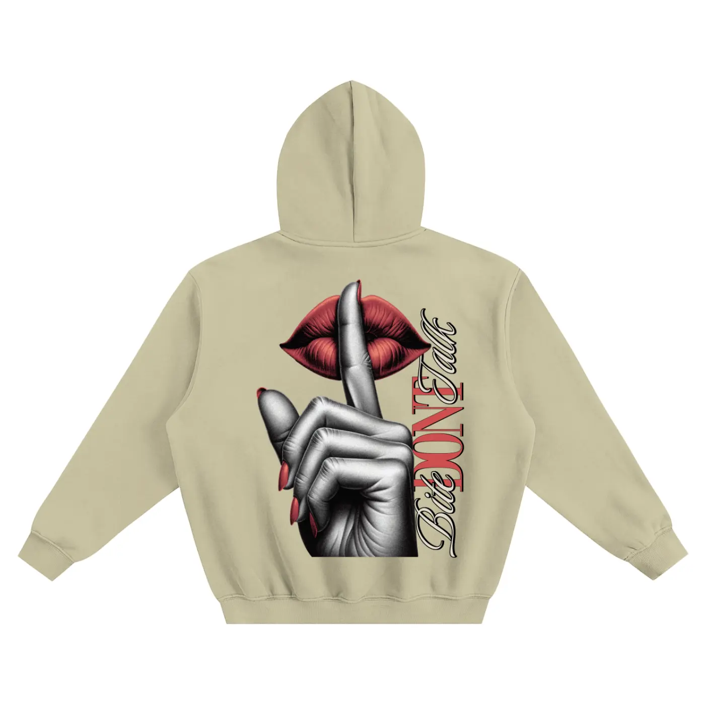 Cherry Kiss Fleeced Boxy Hoodie ODMPOD