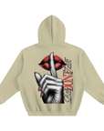 Cherry Kiss Fleeced Boxy Hoodie ODMPOD