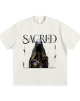 SACRED Vintage Washed Frayed T-Shirt ODMPOD