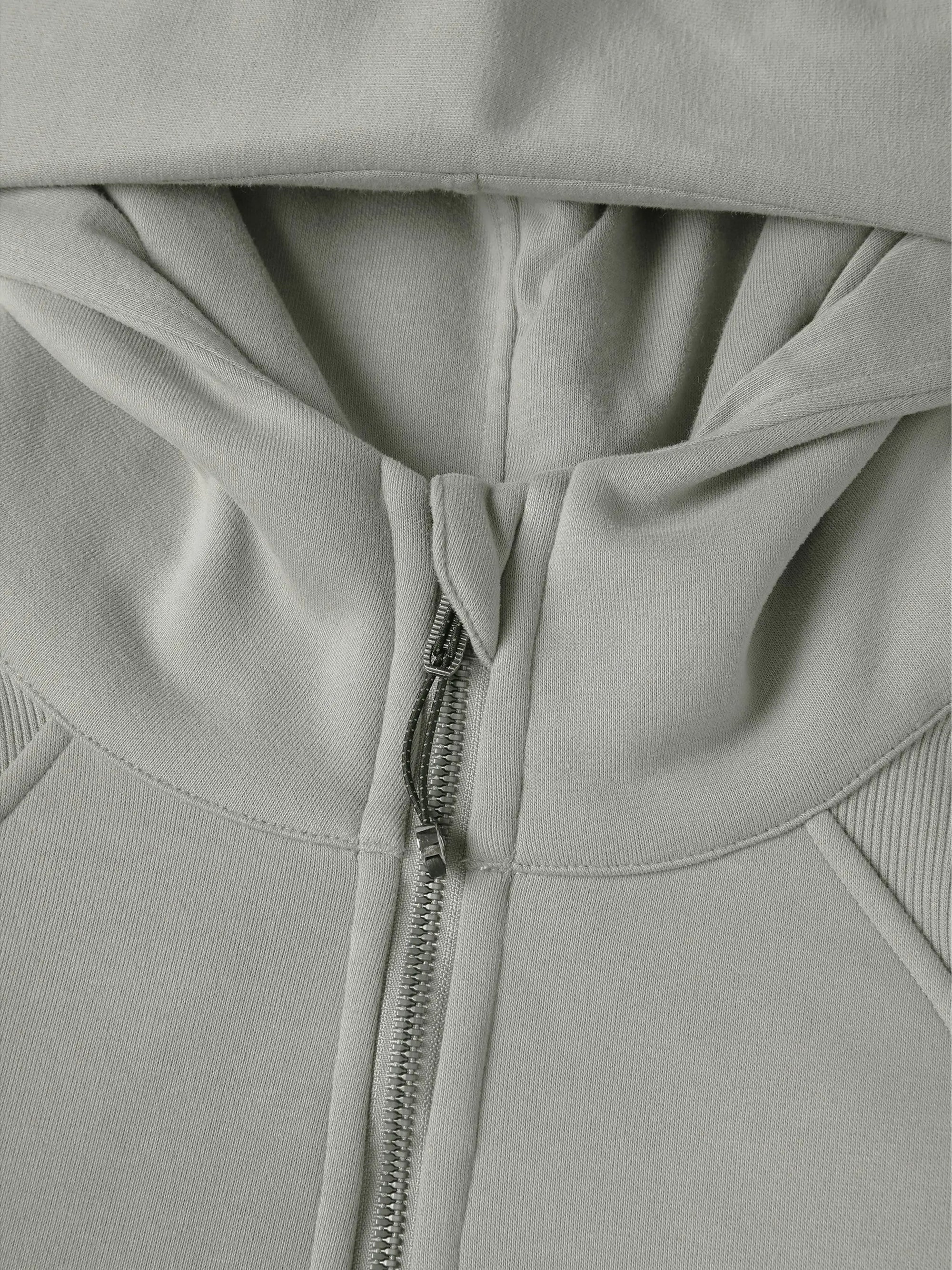 Cropped Zip-Through Hoodie ODMPOD