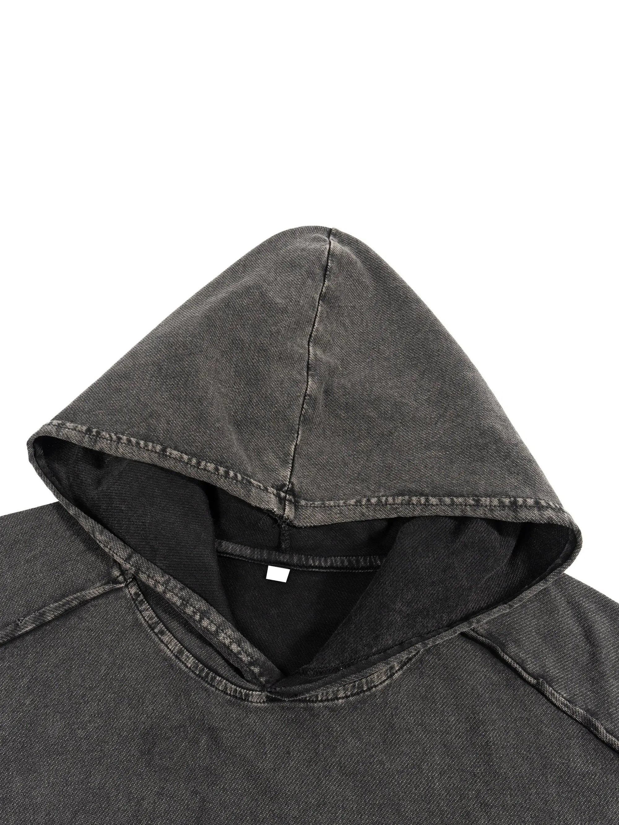 PUSH Snow Washed Hooded Tank Top ODMPOD