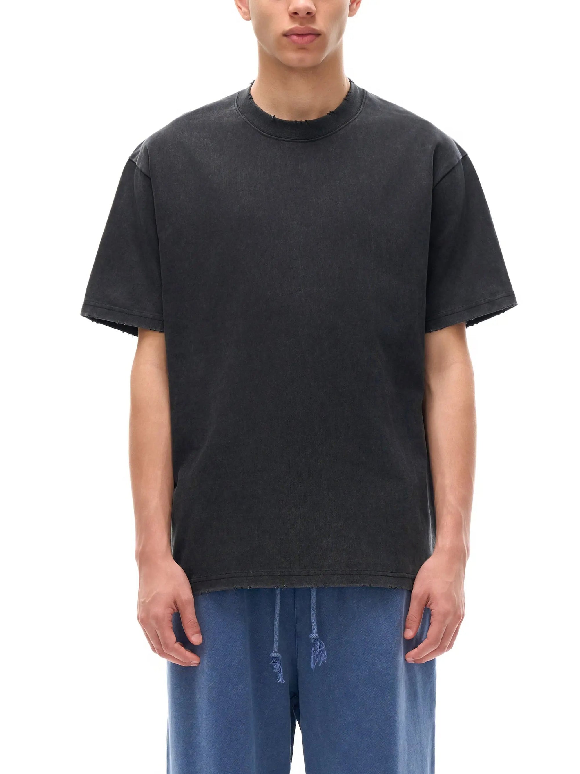 SACRED Vintage Washed Frayed T-Shirt ODMPOD