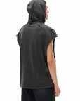 PUSH Snow Washed Hooded Tank Top ODMPOD